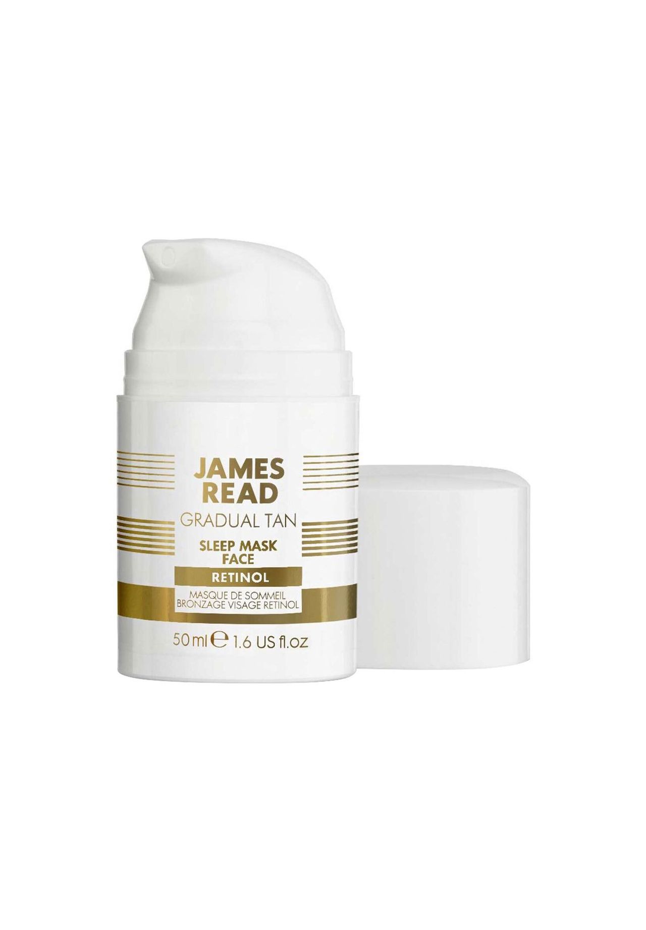 JAMES READ Selbstbräuner Gesicht Sleep Mask Tan Face Retinol Super Rabatt