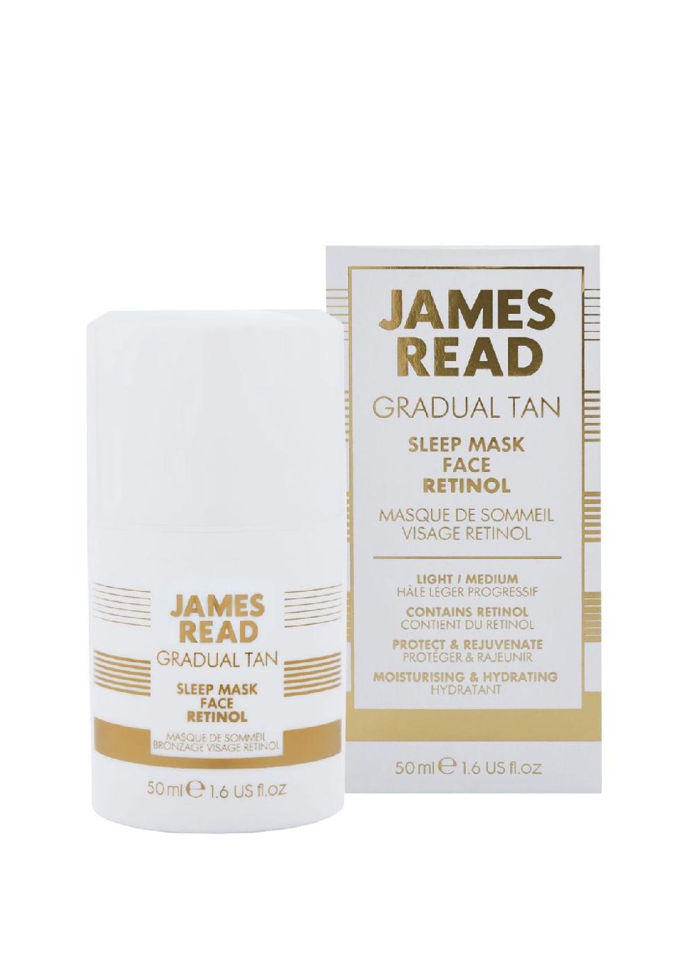 JAMES READ Selbstbräuner Gesicht Sleep Mask Tan Face Retinol Super Rabatt