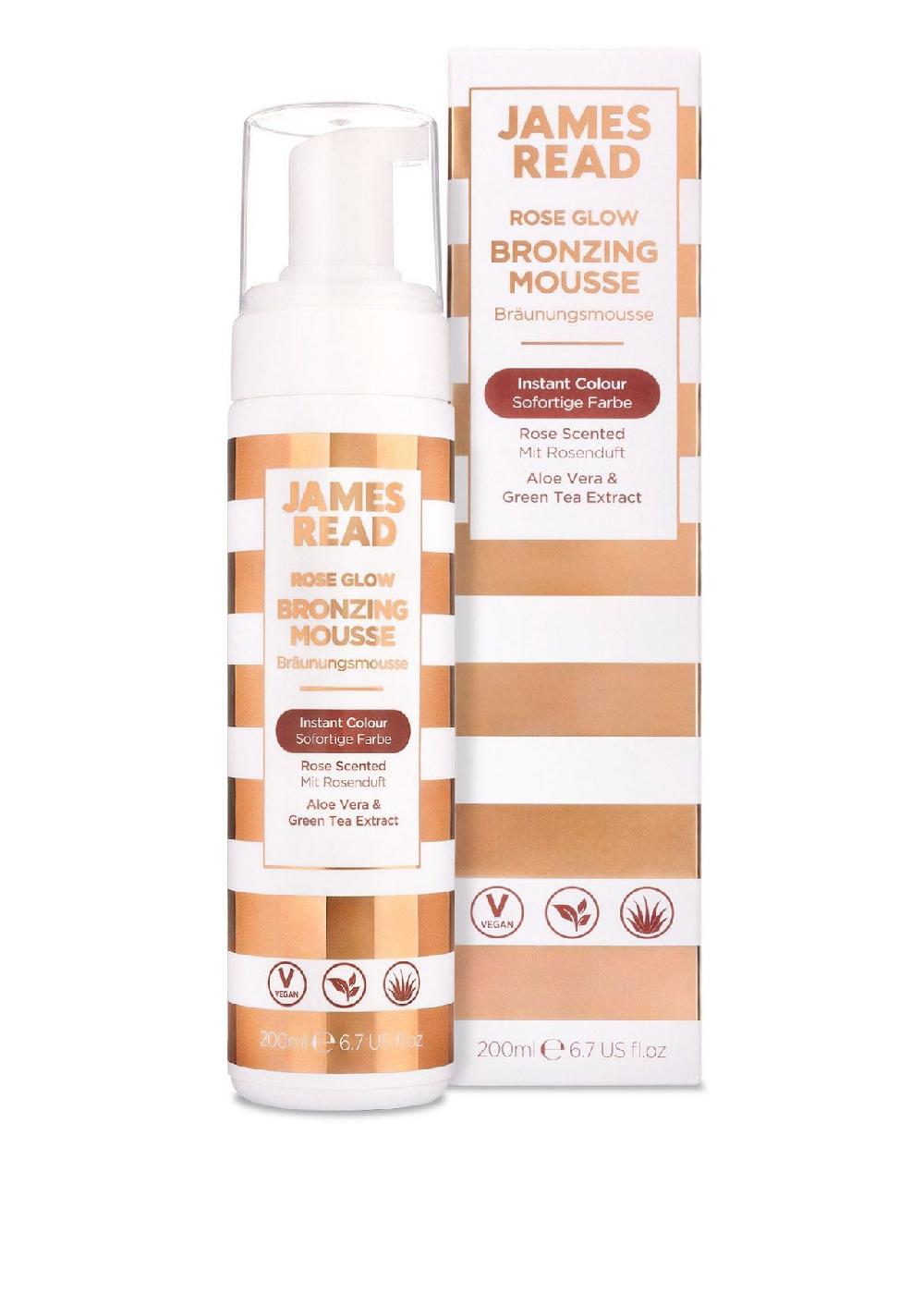 JAMES READ Selbstbräuner Gesicht Rose Glow Bronzing Mousse Riesige Rabatte