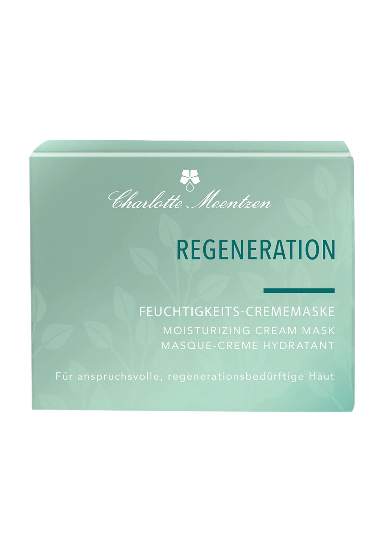 Charlotte Meentzen REGENERATION FEUCHTIGKEITS-CREMEMASKE Großer Ausverkauf