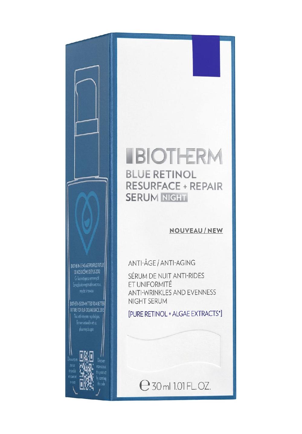BIOTHERM BLUE RETINOL Blue Retinol Serum Night Große Rabatte