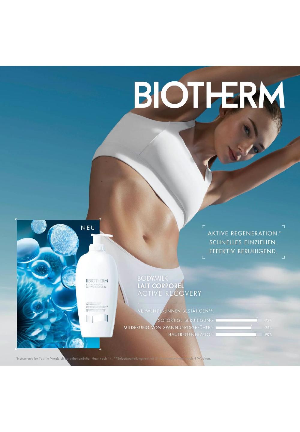 BIOTHERM LAIT CORPOREL Active Recovery Bodylotion Riesige Ersparnisse