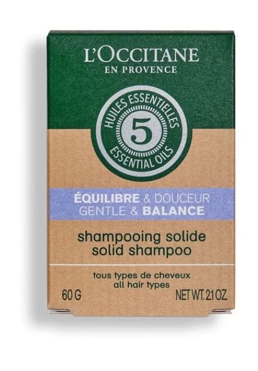 L'OCCITANE SANFTE BALANCE Aromachologie Gentle & Balance Solid Shampoo Vierteljährliche Förderung