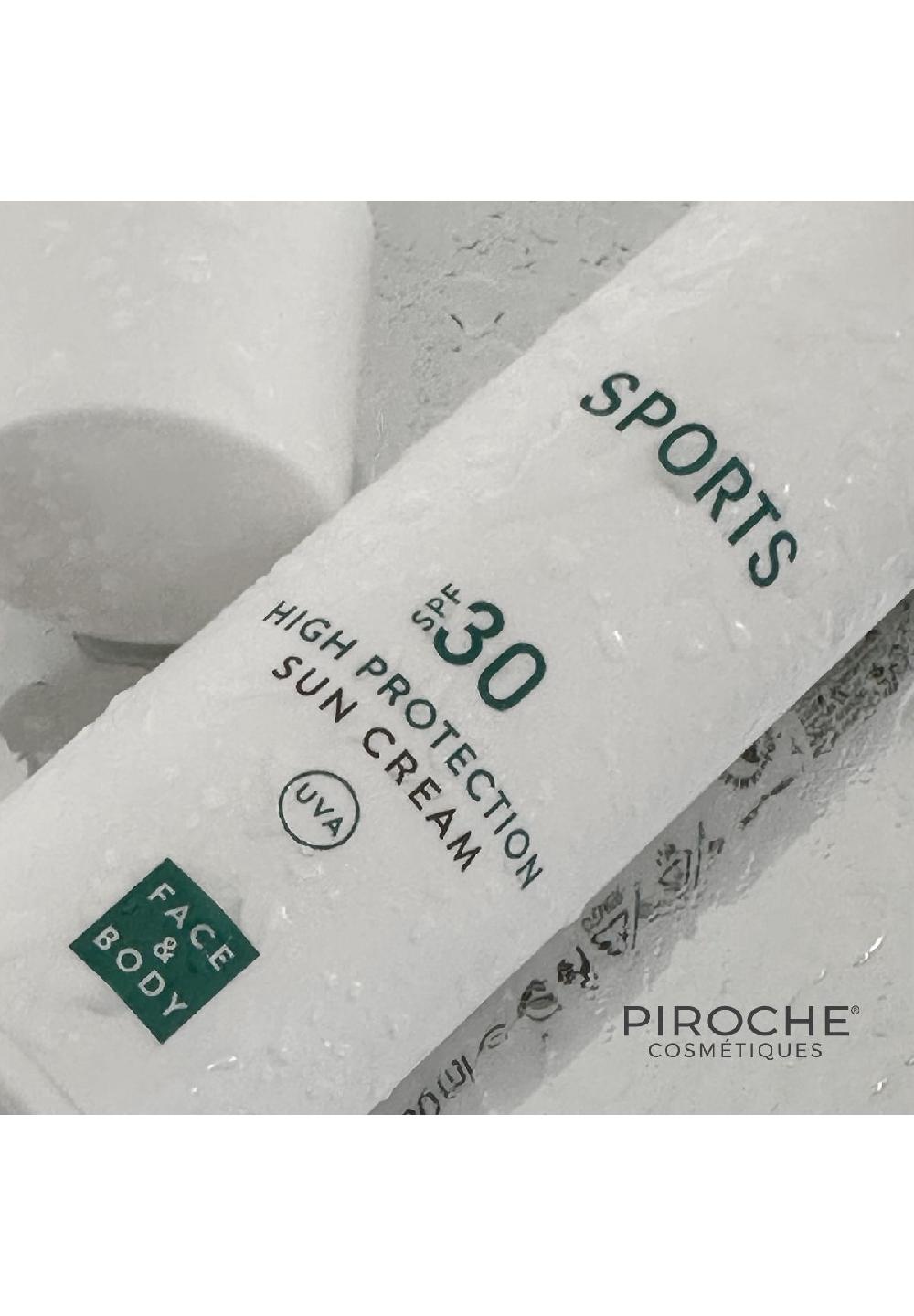 PIROCHE® COSMÉTIQUES SPORTS High Protection Sun Cream SPF30 Schlussverkauf