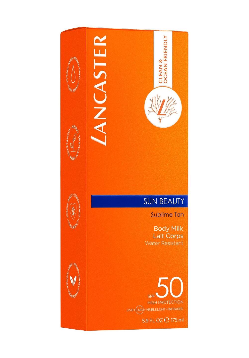LANCASTER SUN BEAUTY Sublime Tan Body Milk 50 SPF Kostenloser Versand international